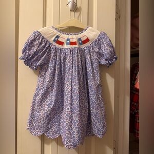 Poppy Kids Co - Texas Flag Dress - size 2T - great condition!
